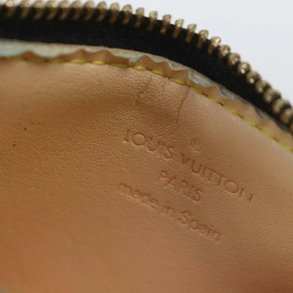 Louis Vuitton White Monogram Multicolor Key Pochette Cles Keychain - Picture 6 of 8